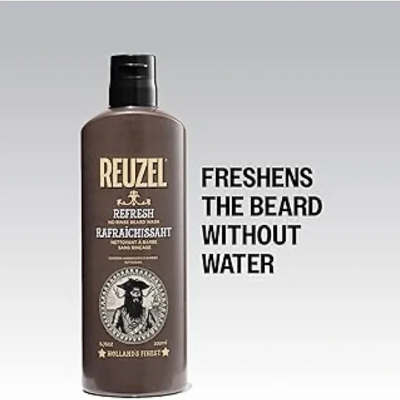 2x Refresh No Rinse Beard Wash -UNOPENED - Picture 4 of 7